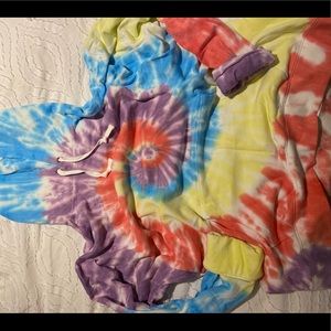 tie dye hoodie